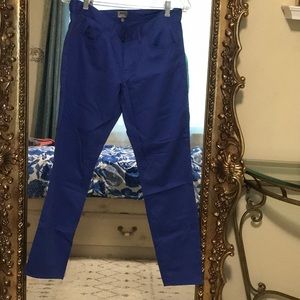 J. Crew x New Haven Chino Blue Skinny Pants